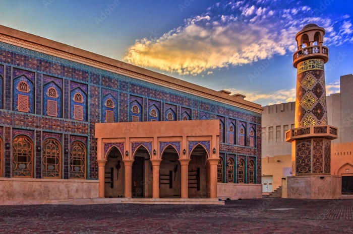 Masjid Biru di Katara Cultural Village, Doha